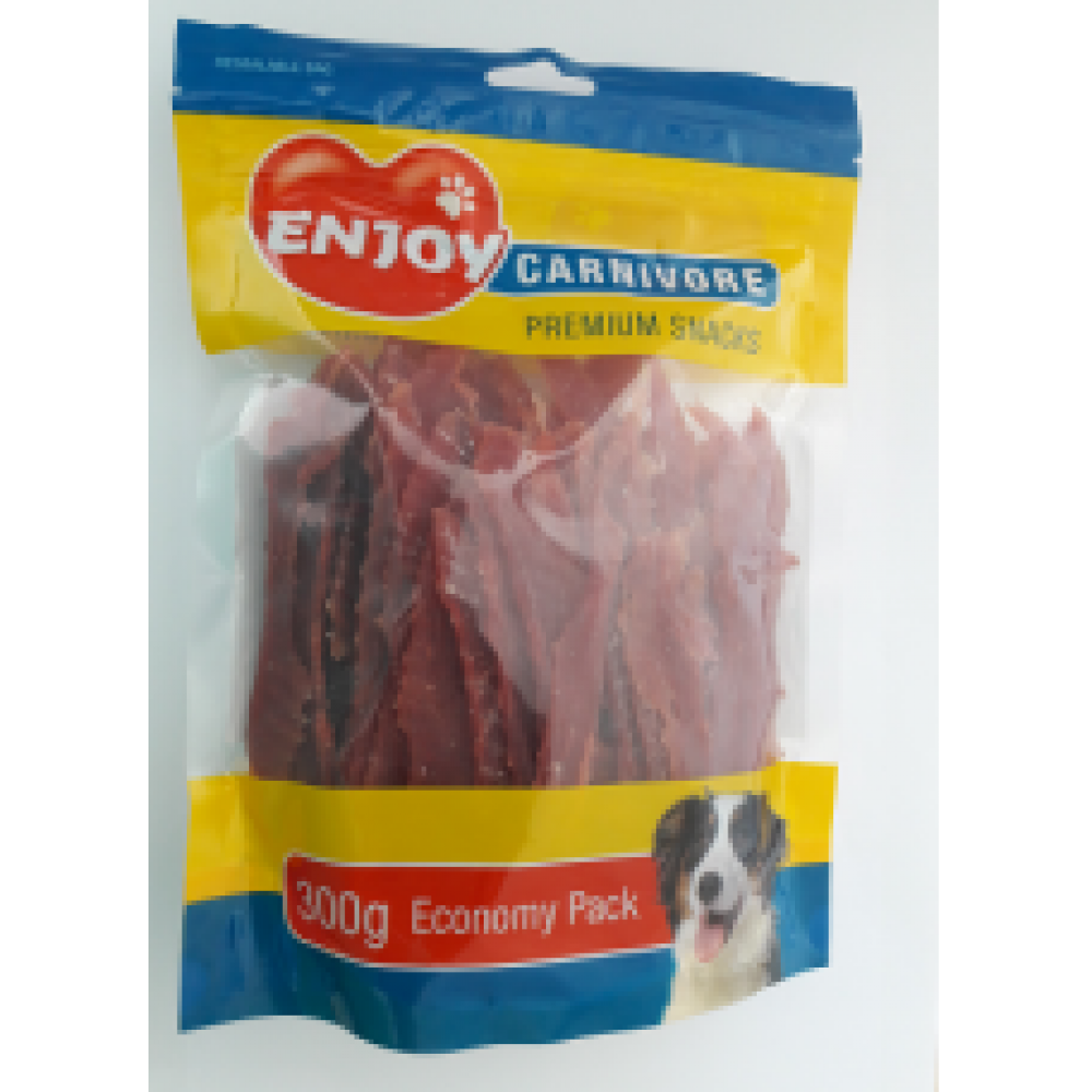 Enjoy Carnivore лакомство для собак с уткой 300 г