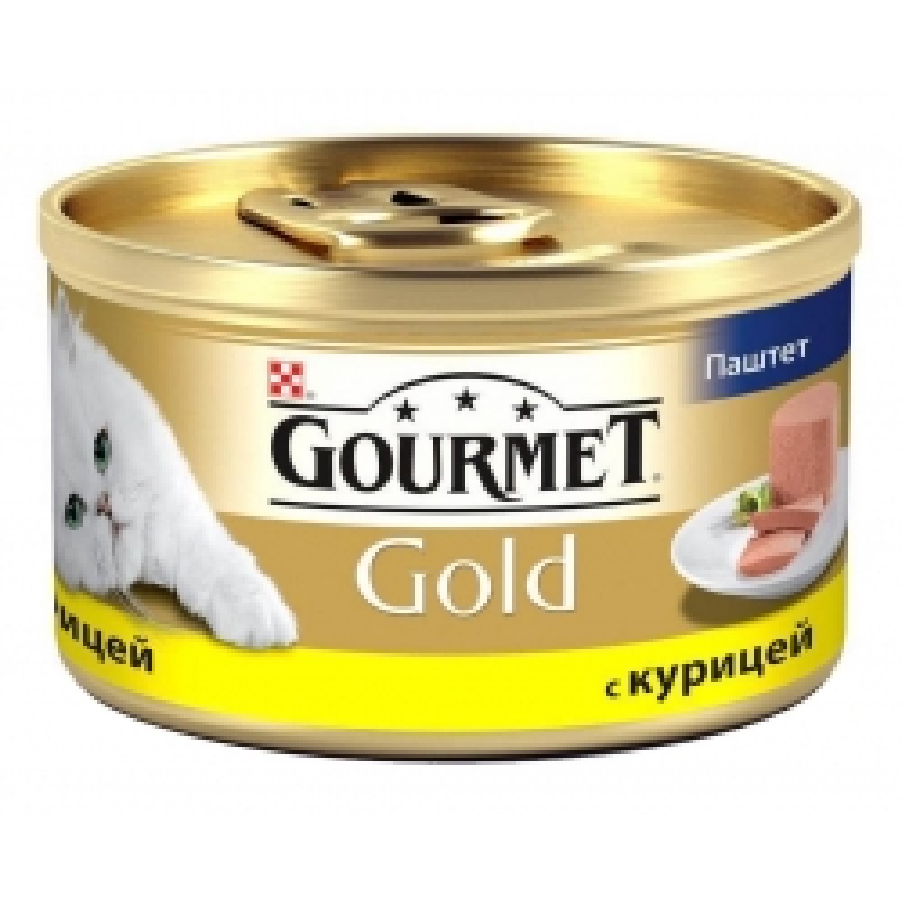 Gourmet Gold Pateu din găină. Conserve pentru pisici adulte