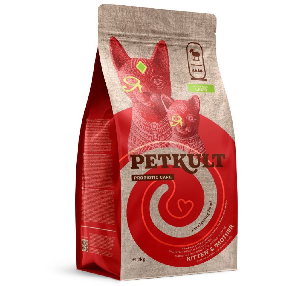 Petkult Cat PROBIOTIC KITTEN&MOTHER  cu Miel 