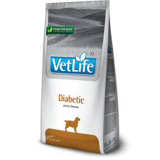 Vet Life Dog Diabetic, Farmina. Hrană uscată pentru câini cu diabet 