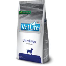 Vet Life Dog UltraHypo, Farmina. Hrană uscată pentru câini cu alergii alimentare și atopie